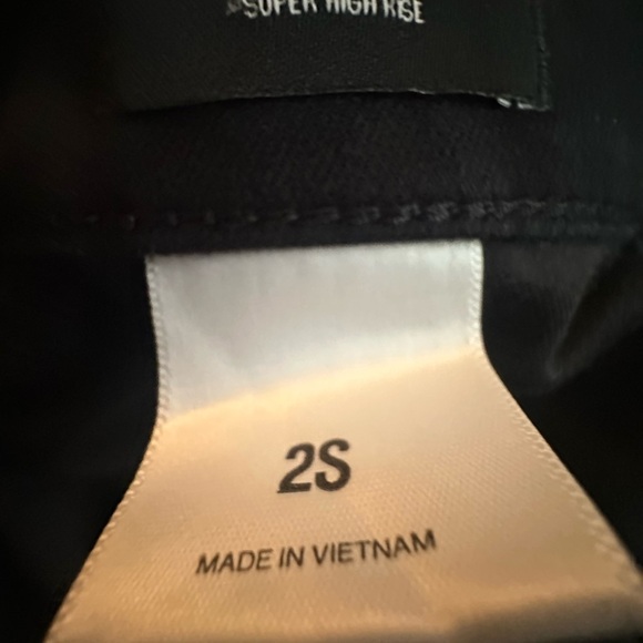 Express Black Super High Rise Jeans Super Skinny size 2 - Picture 7 of 7